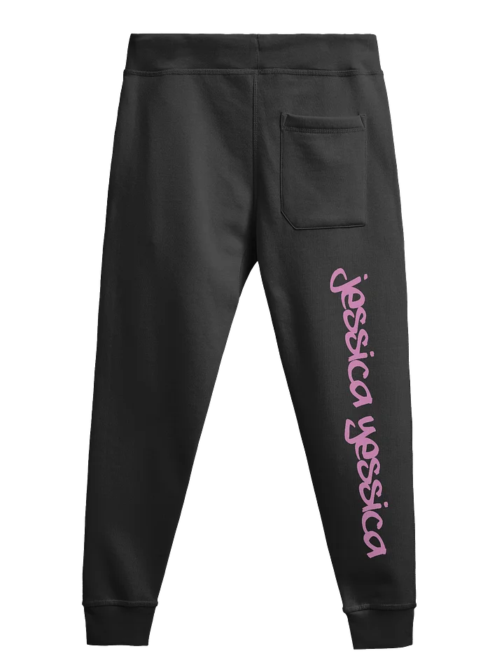 THAT'S MY NAME - PINK TEXT JOGGERS product image (2)