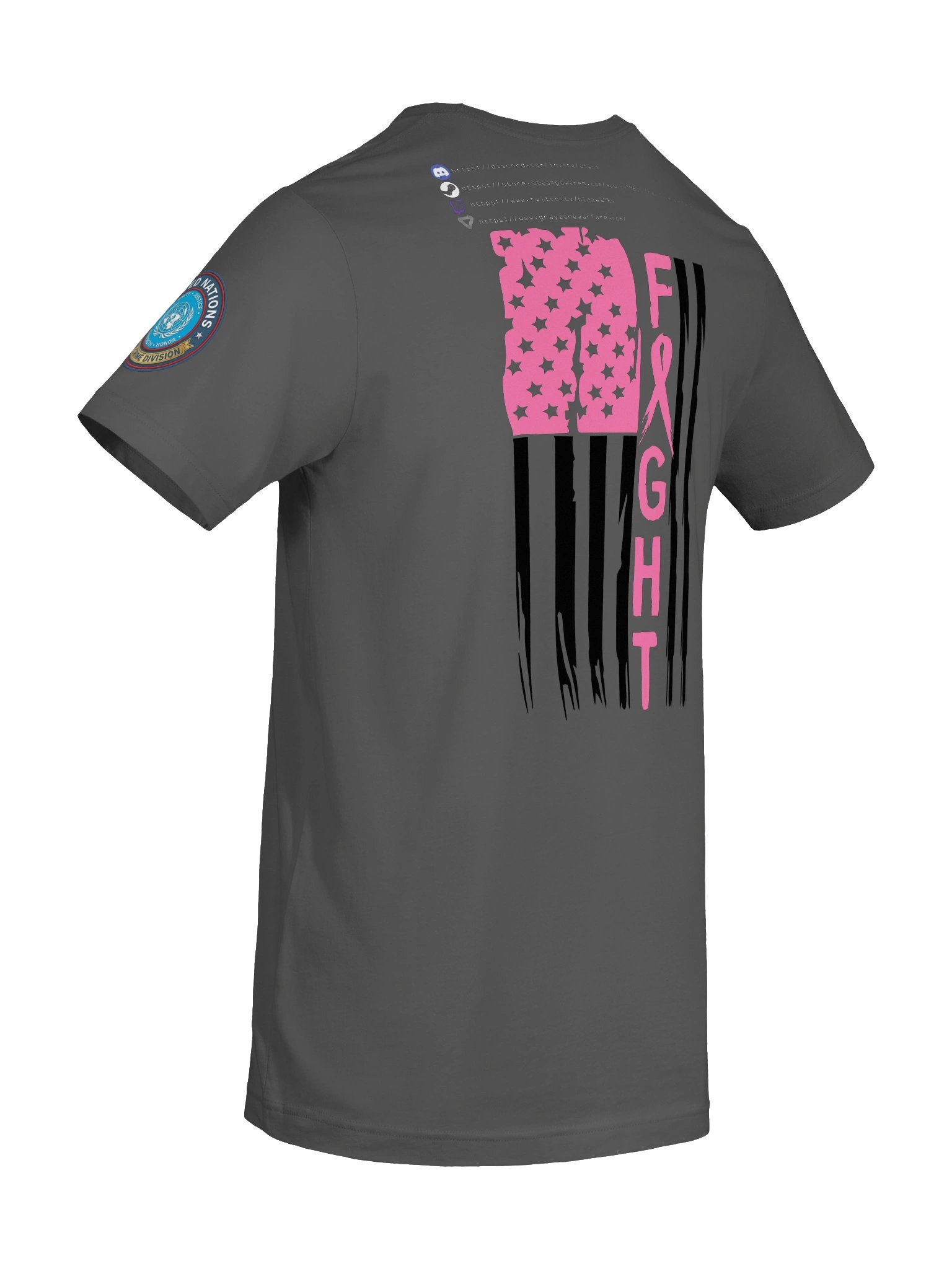 United Nations War Crime Division - Breast Cancer Awareness (Type 06) product image (8)