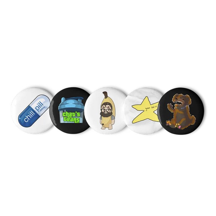 Herbs Chat 5pk Pins product image (1)