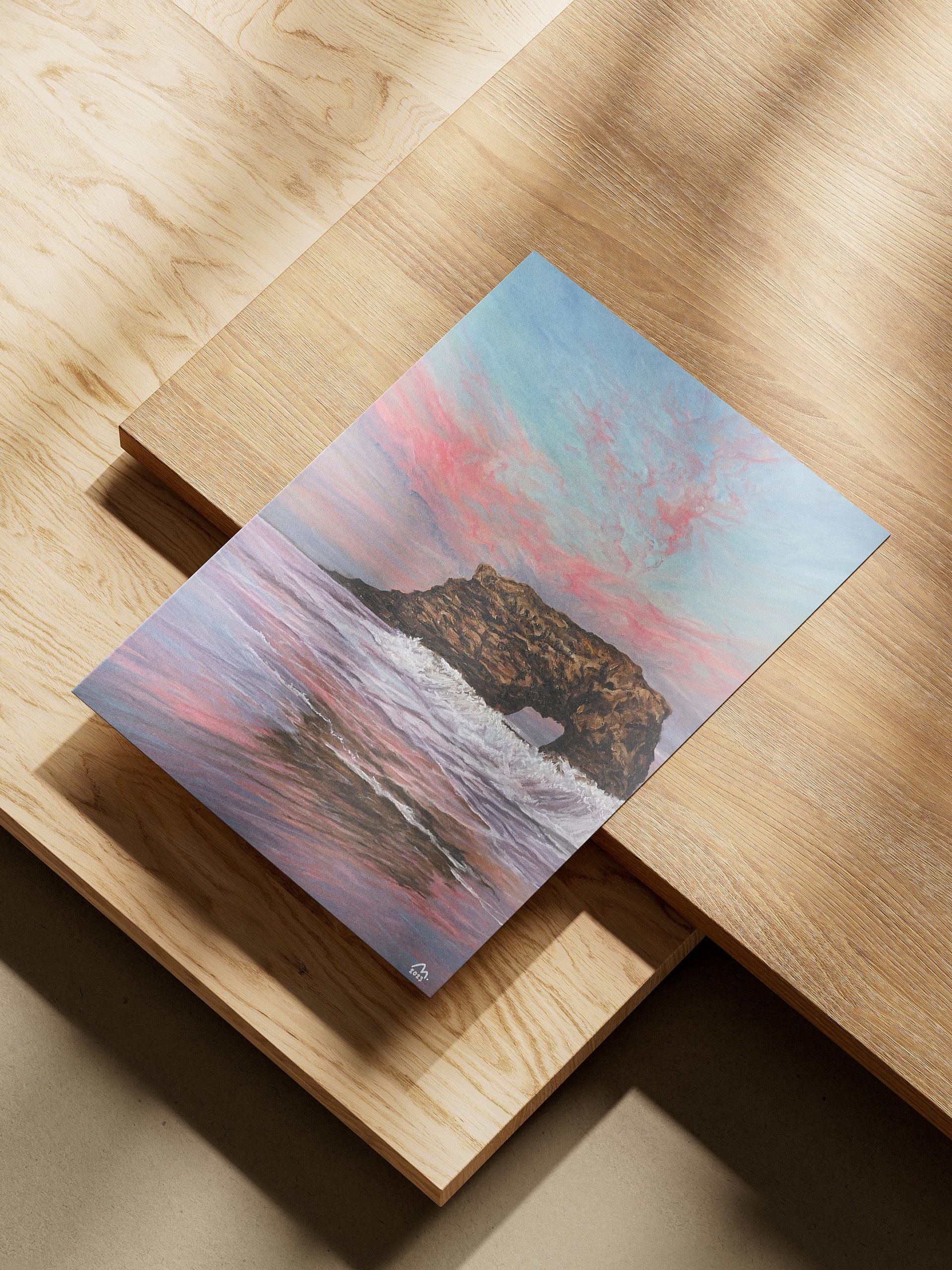 Natural Bridge, State Beach Art Print product image (6)