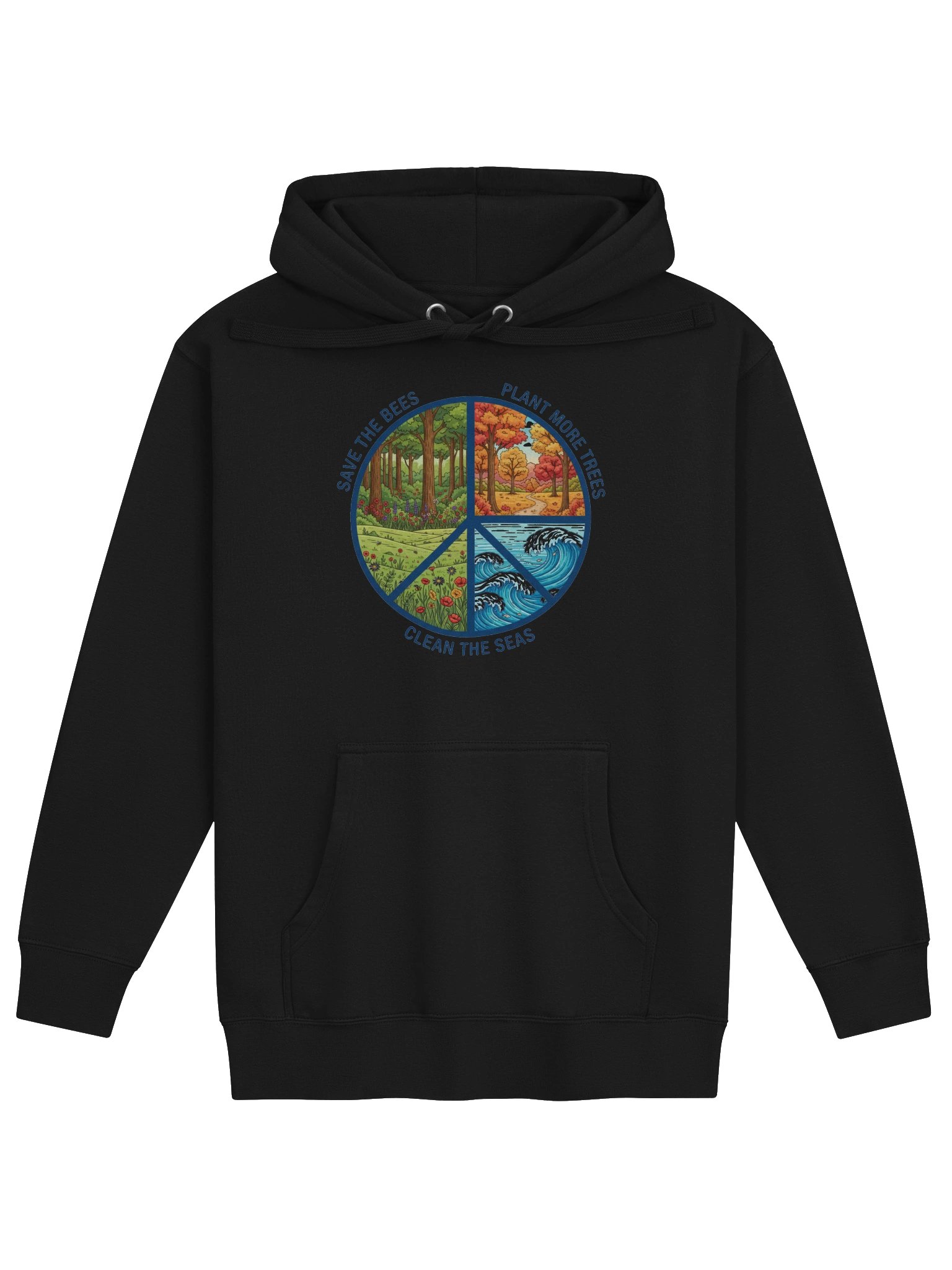 Save the Bees Nature Unisex Hoodie product image (3)