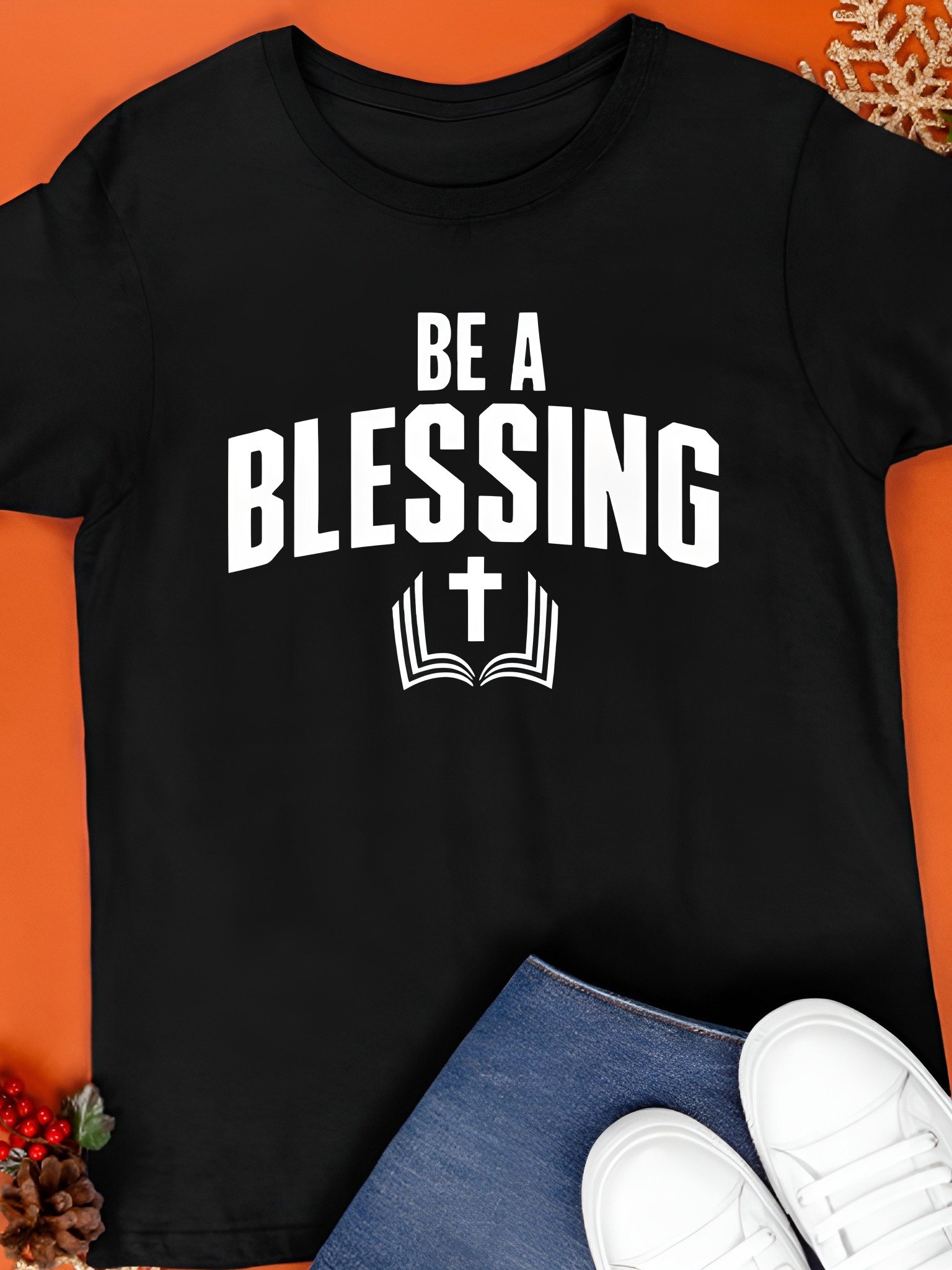 Drake Maye Be a Blessing Heavy Blend Shirt product image (1)
