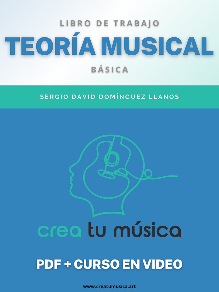 Libro de Trabajo de Teoría Musical Básica product image (1)