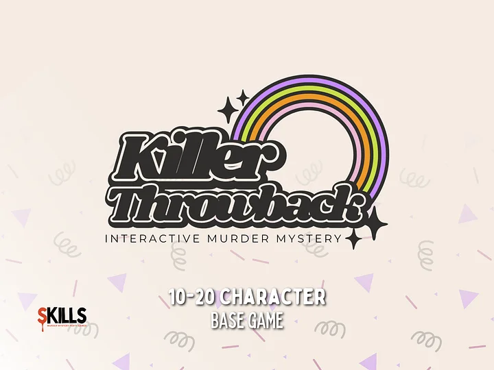 Killer Throwback - A 1980s Murder Mystery - 10-25 Player Base Game product image (1)