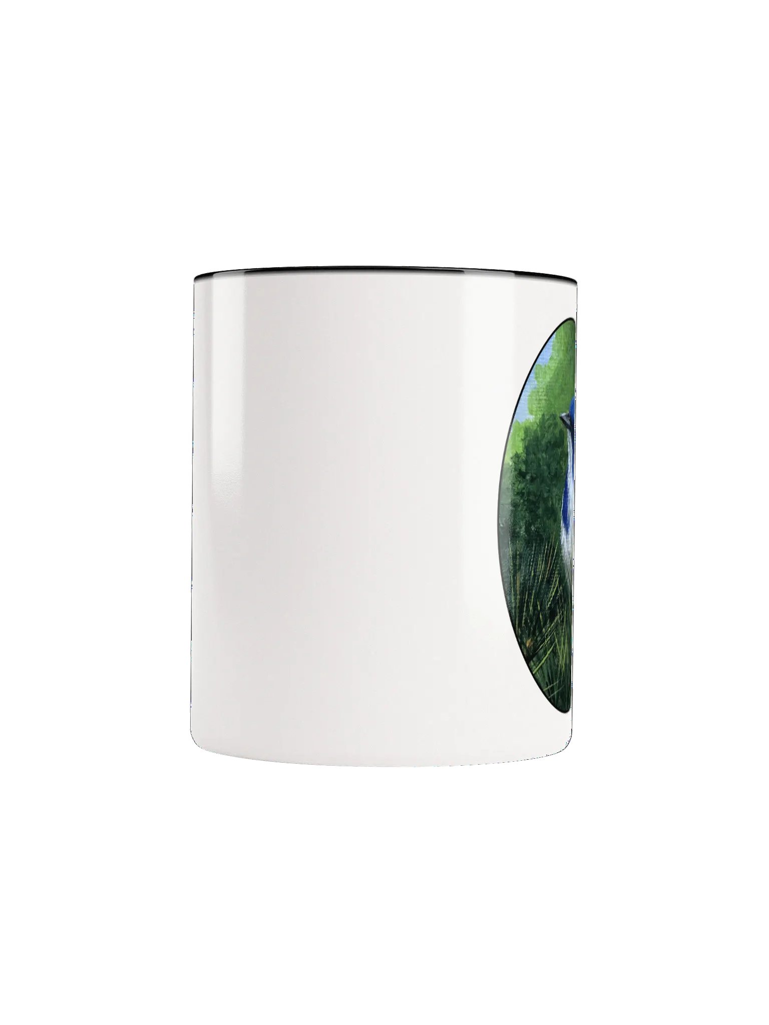 Blue Flycatcher Ceramic Mug product image (23)
