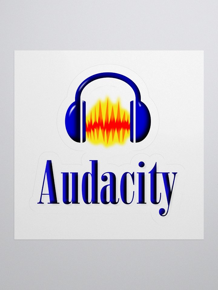 Audacity Retro Sticker product image (2)