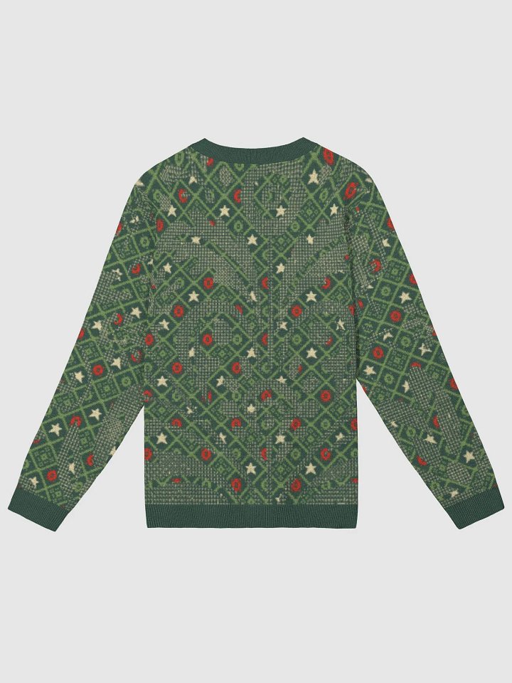 Customizable 4-Color Jacquard Crewneck Sweater product image (2)