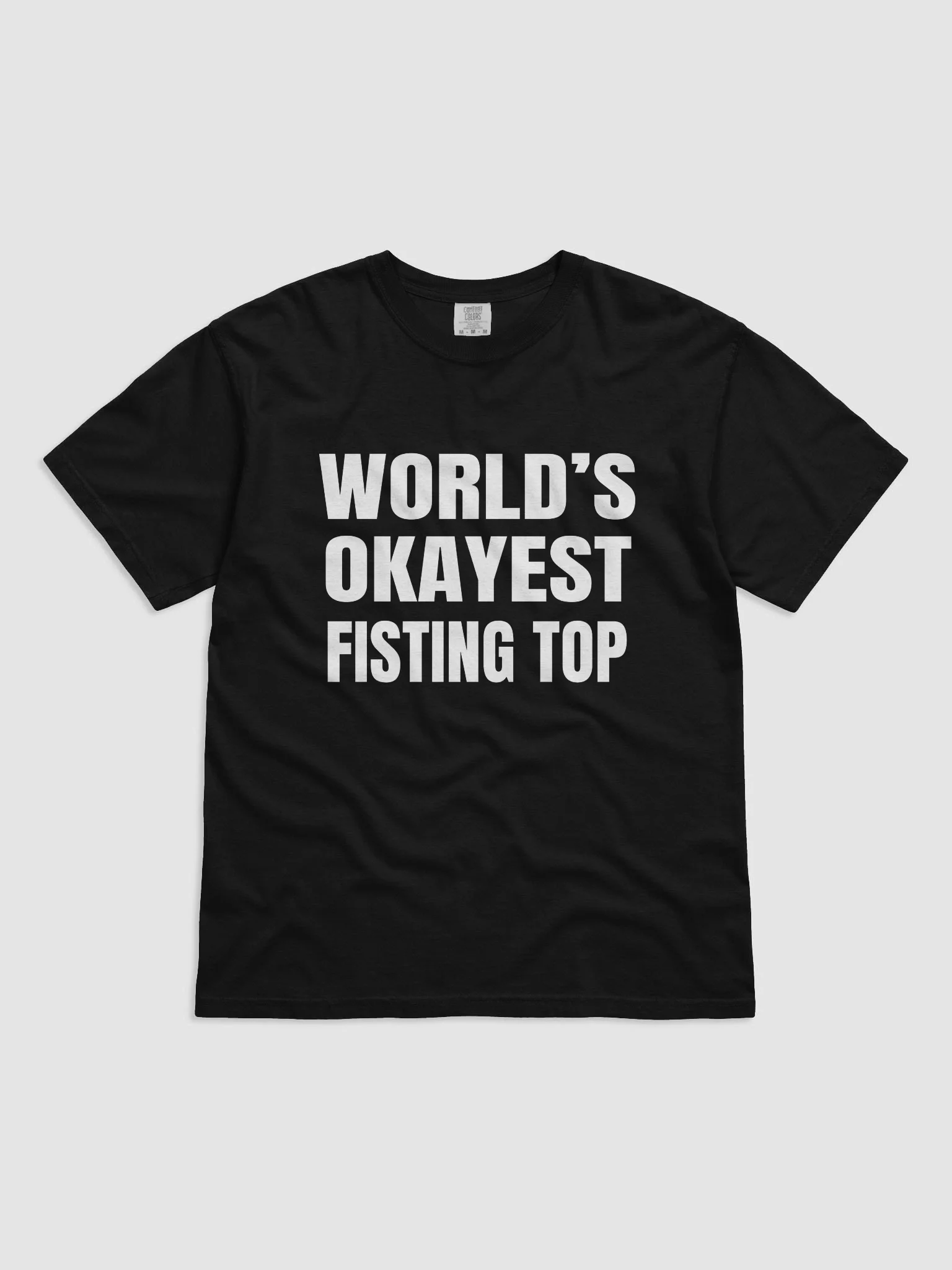 World's Okayest Fisting Top T-Shirt