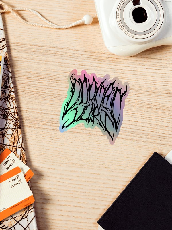 Doomed Yuri holo sticker product image (2)