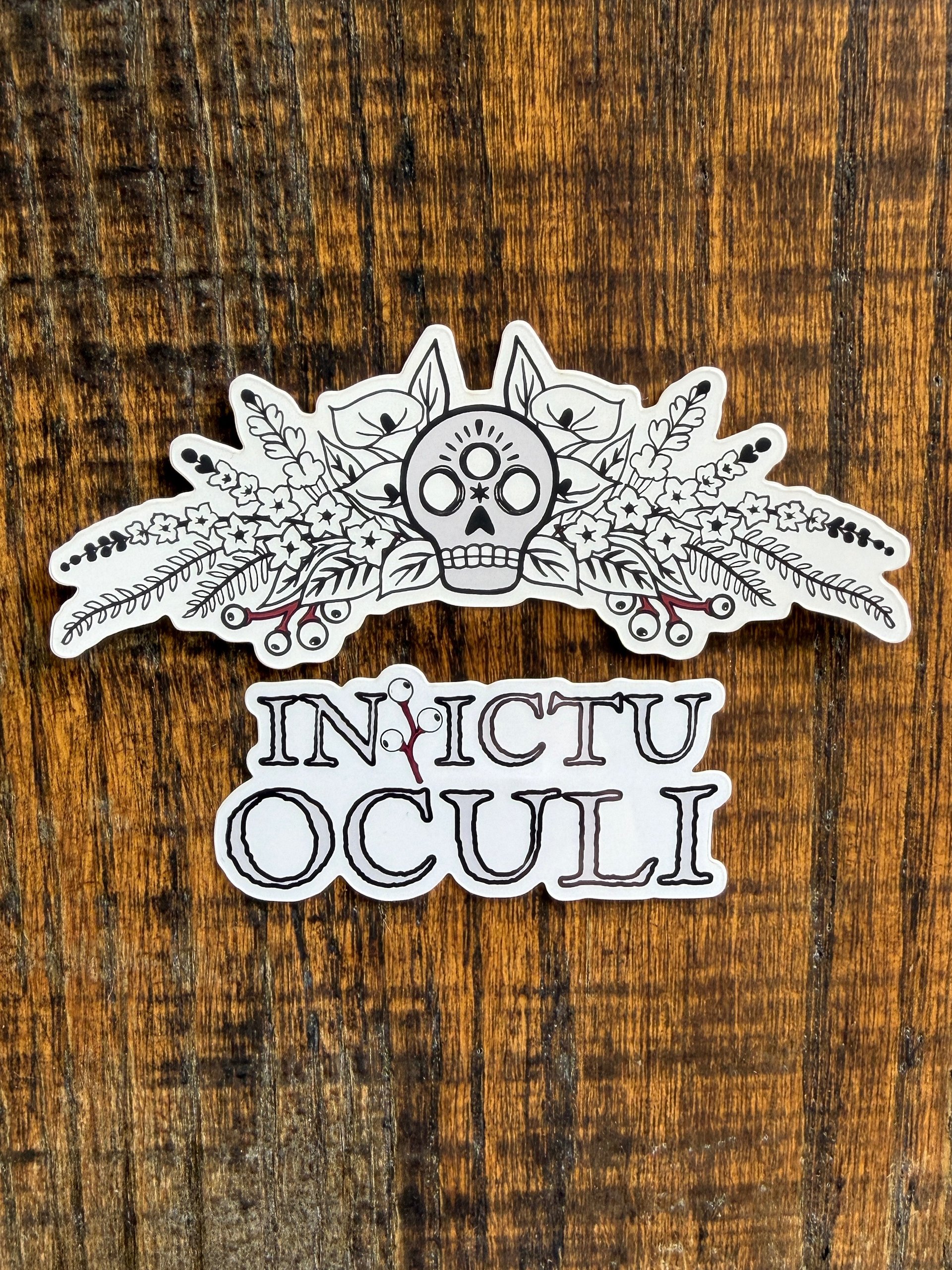 Don’t Blink ~ In Ictu Oculi Sticker product image (3)