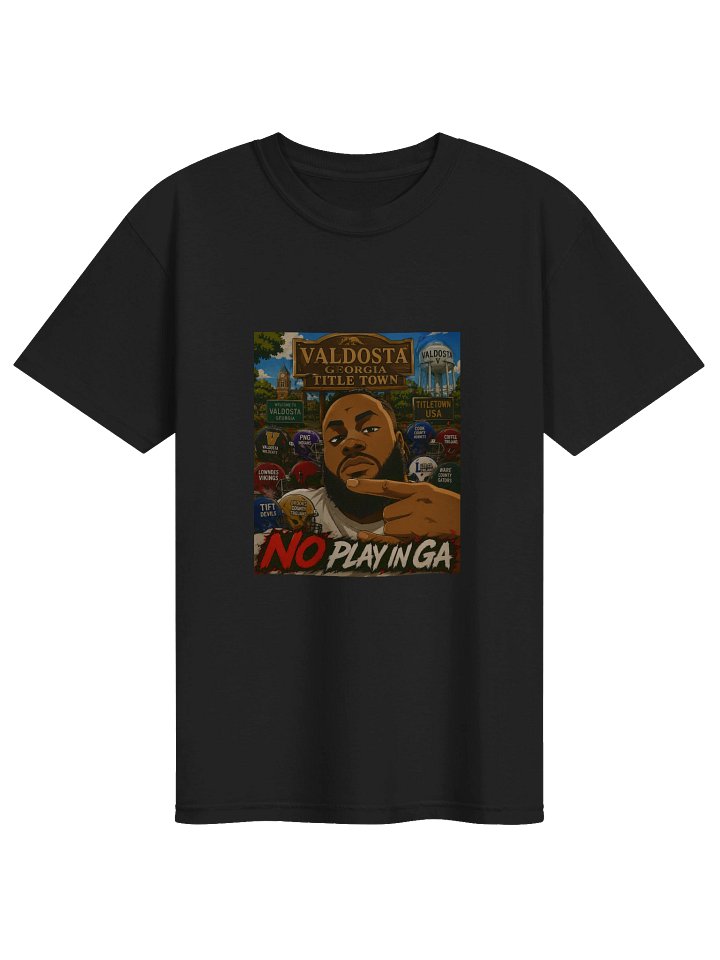 Valdosta Title Town Football Poster Tee product image (2)
