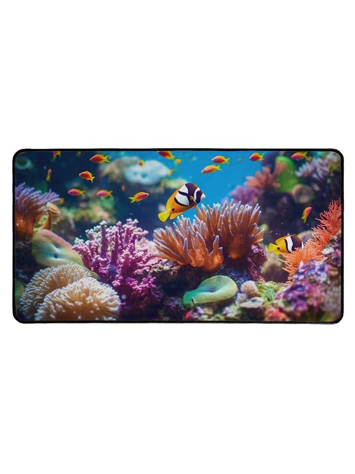 Fishes and Coral Reef Desk Mat by Treasure Pie product image (1)