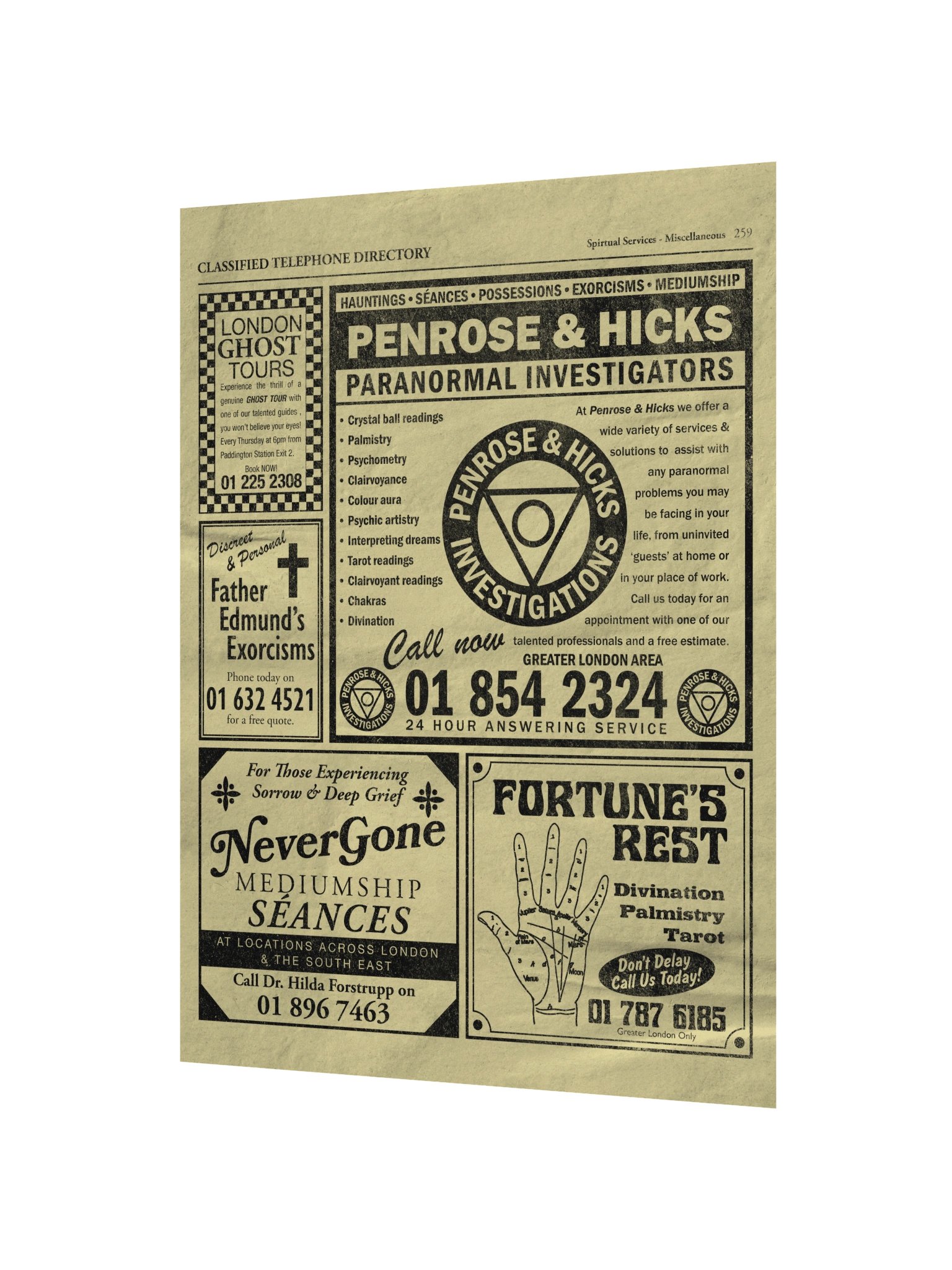 Ghost Town - Telephone directory product image (2)