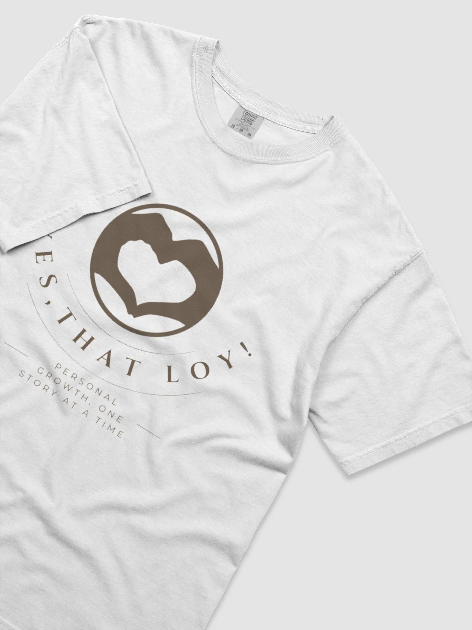 Unity Circle Logo Tee — Classic White product image (3)