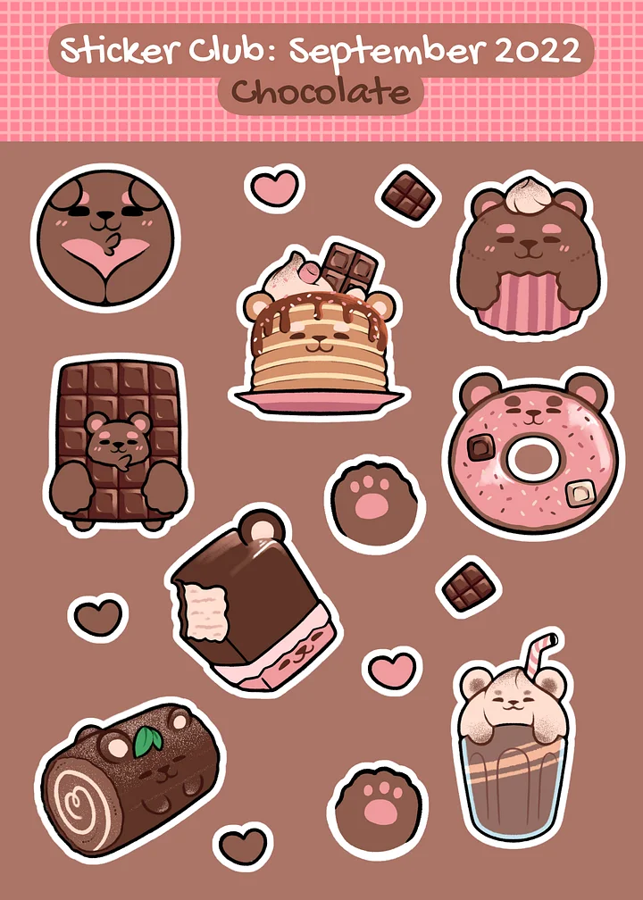 Sticker Club Sheets 2022 product image (1)