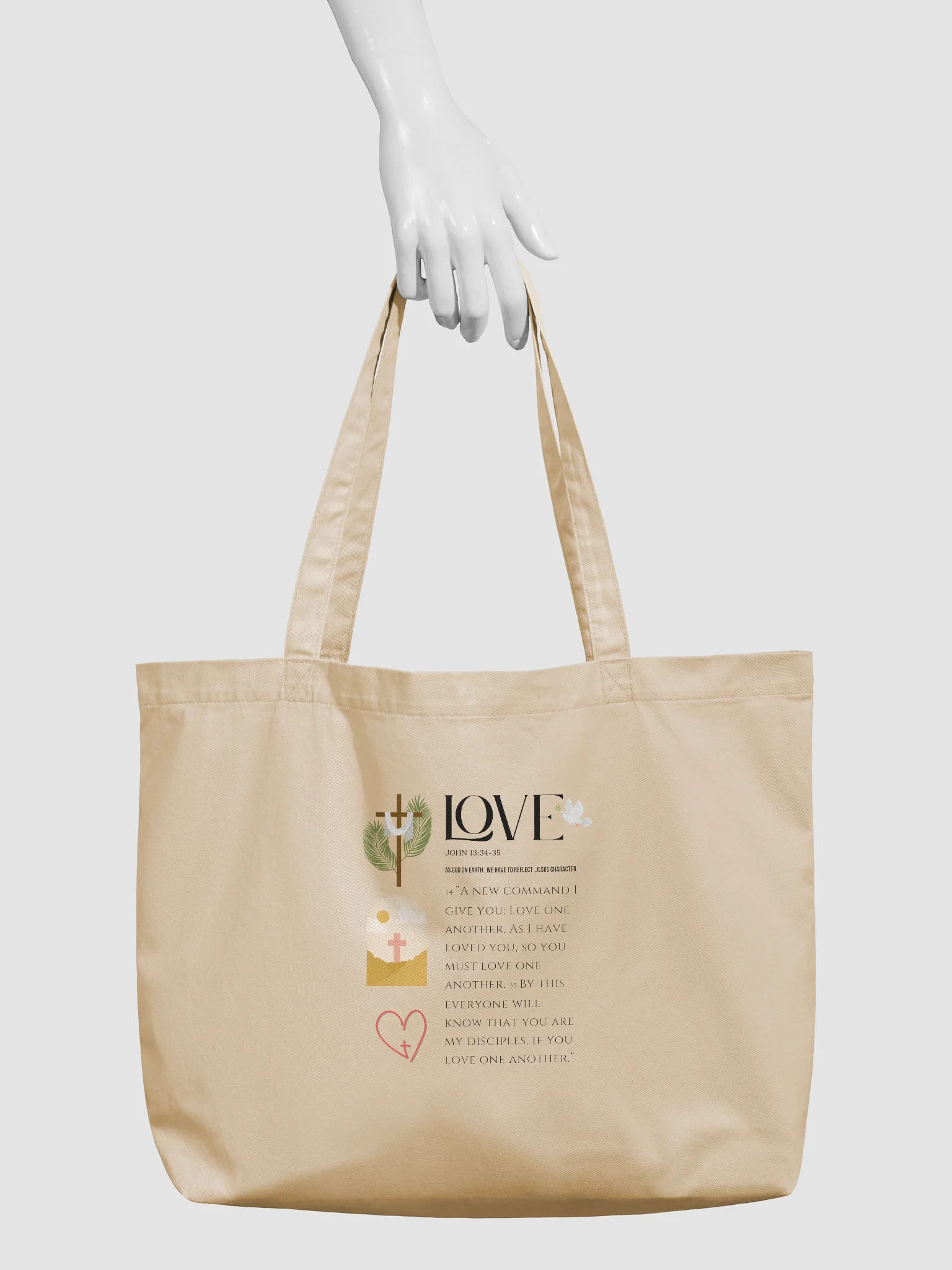 Love Econscious Organic Cotton Tote women’s product image (3)