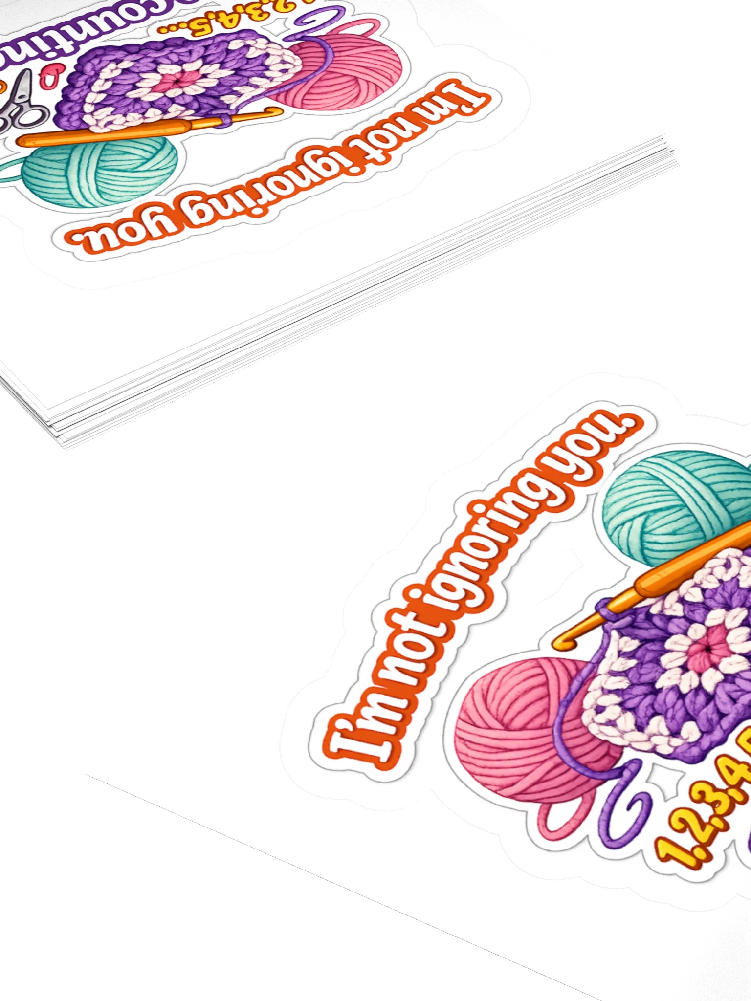 Crochet Counters Sticker product image (4)