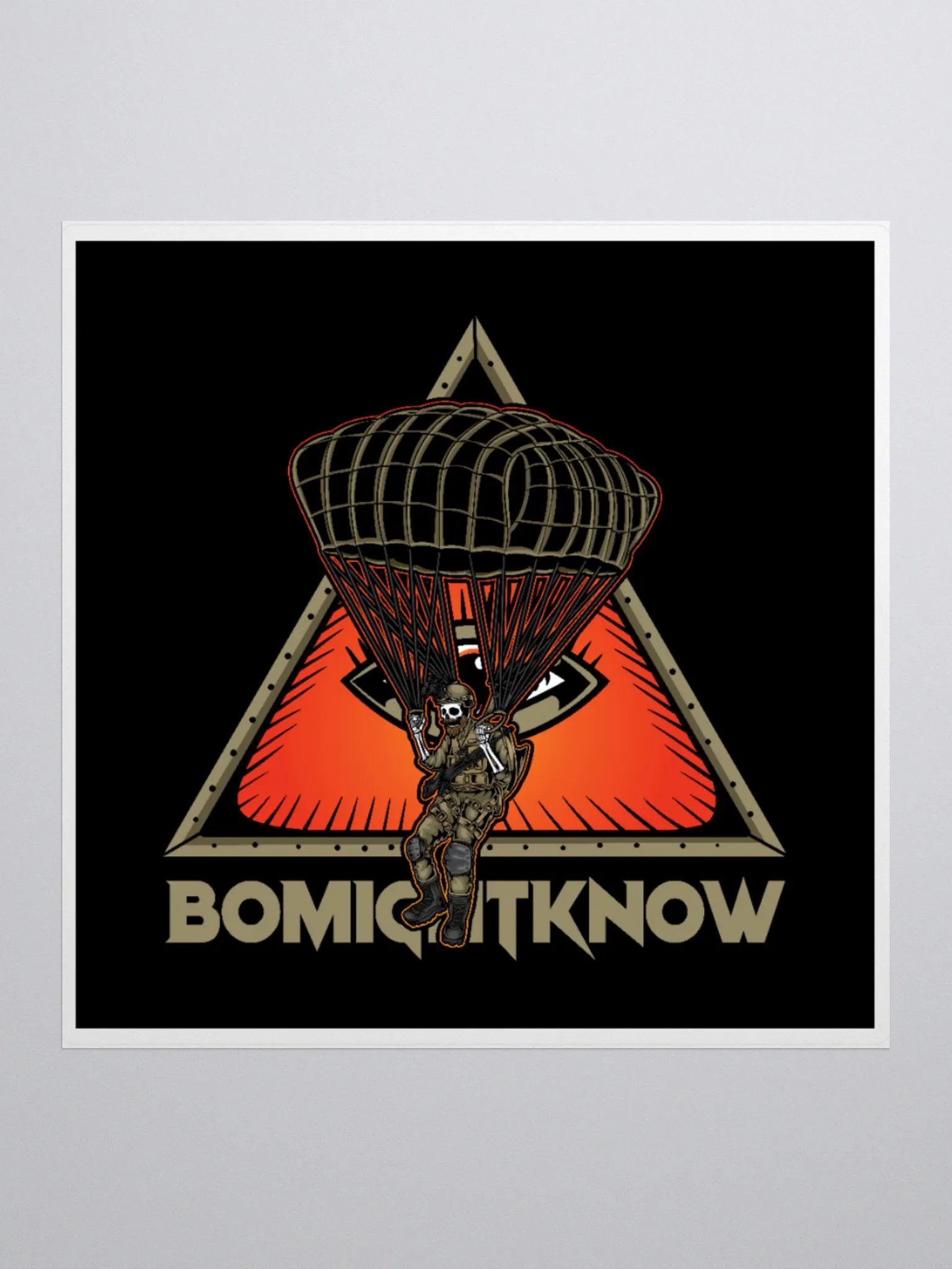 Might Know Para Jump Sticker product image (1)