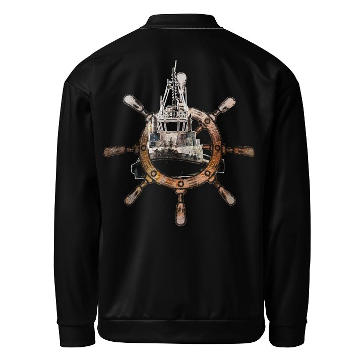 Ship Wheel & Tug Chief – Classic Marine Workwear | Twin Anchor Apparel - Bomber Jacket product image (1)