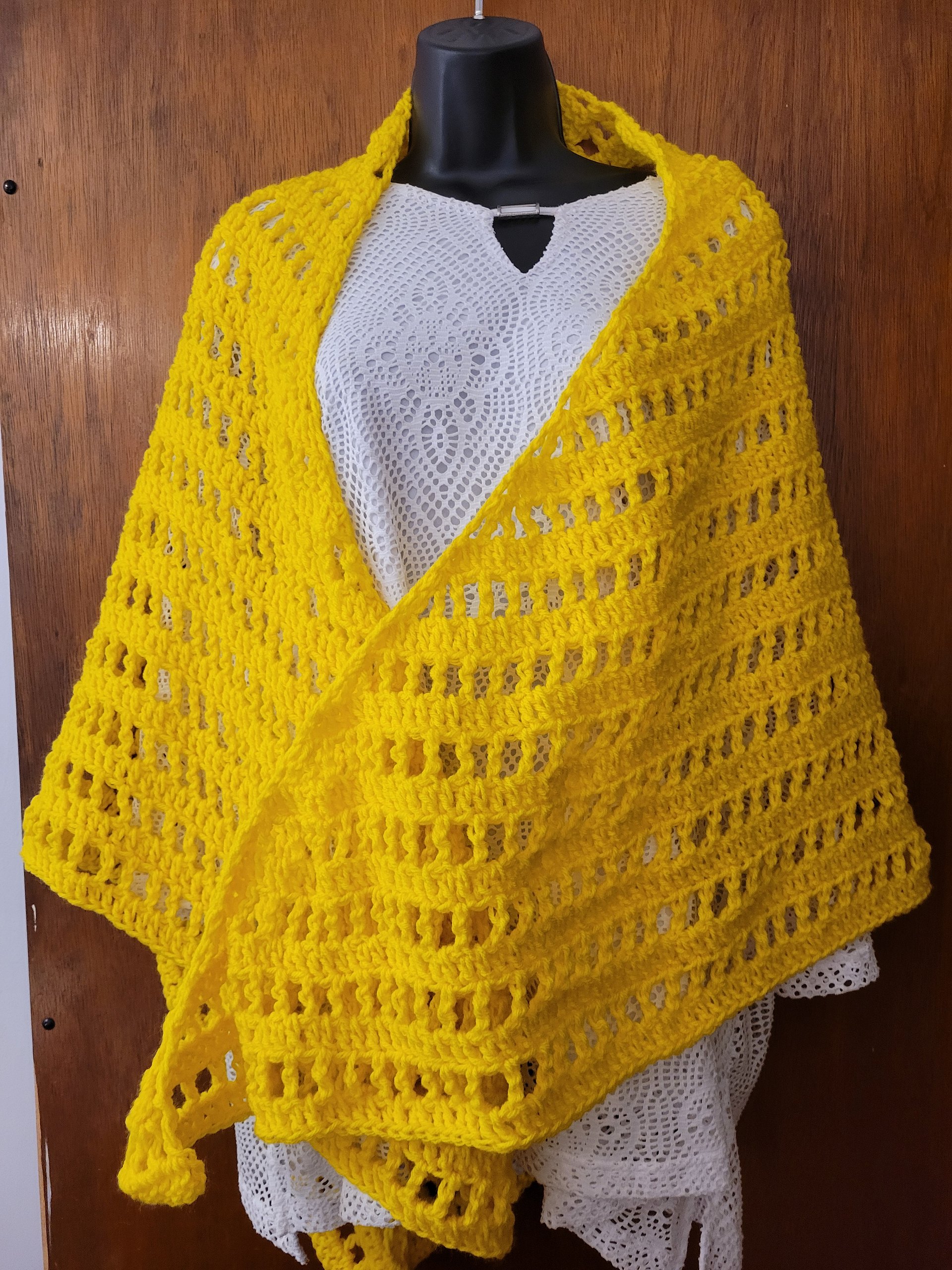 Sunshine Yellow Shawl product image (4)
