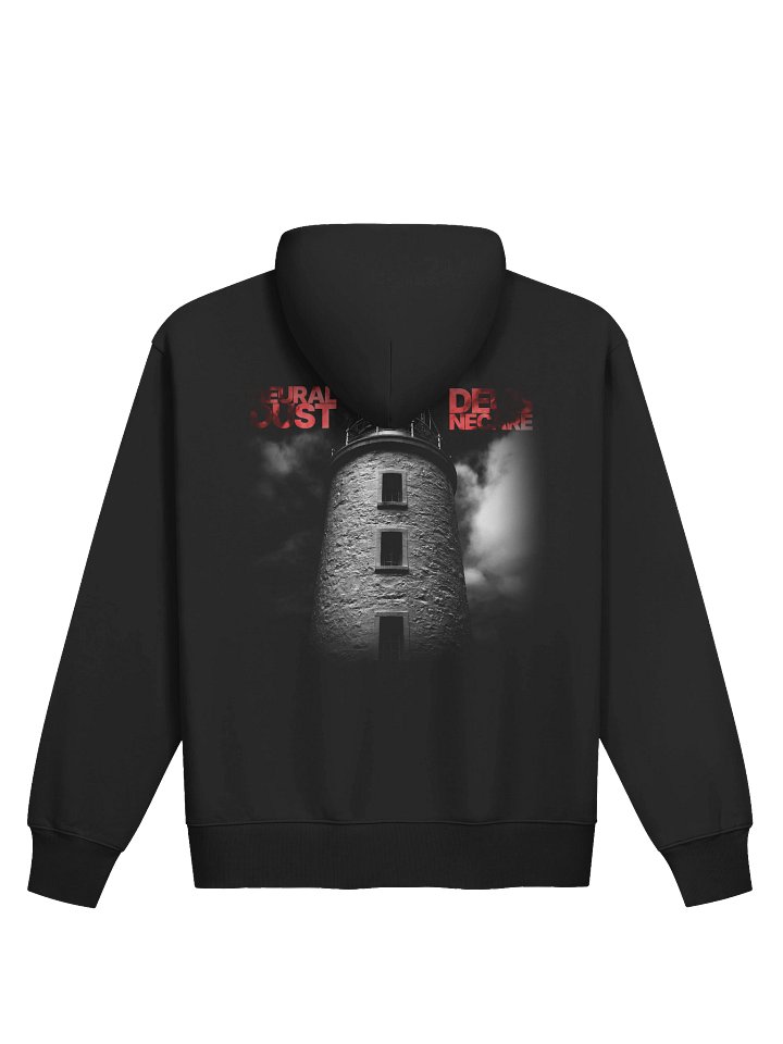 Eco-Friendly Toner Black Zip Hoodie product image (2)
