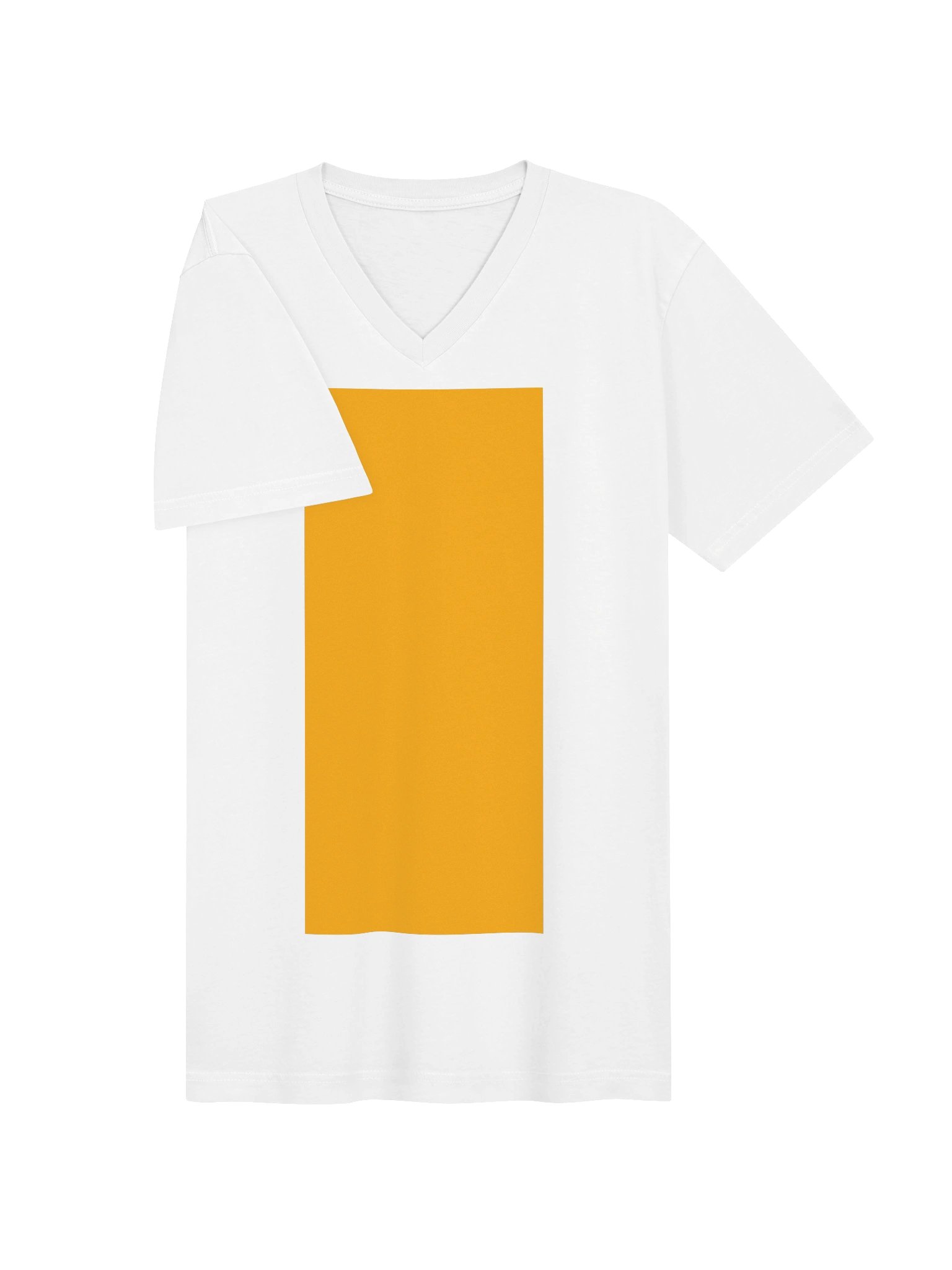 The Foundation Collection | Orange | Bella+Canvas Short Sleeve V-Neck Jersey T-Shirt product image (3)