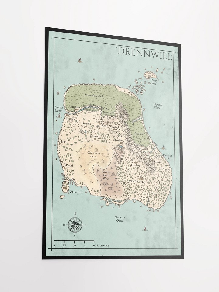 Map - Drennwiel - Poster product image (2)