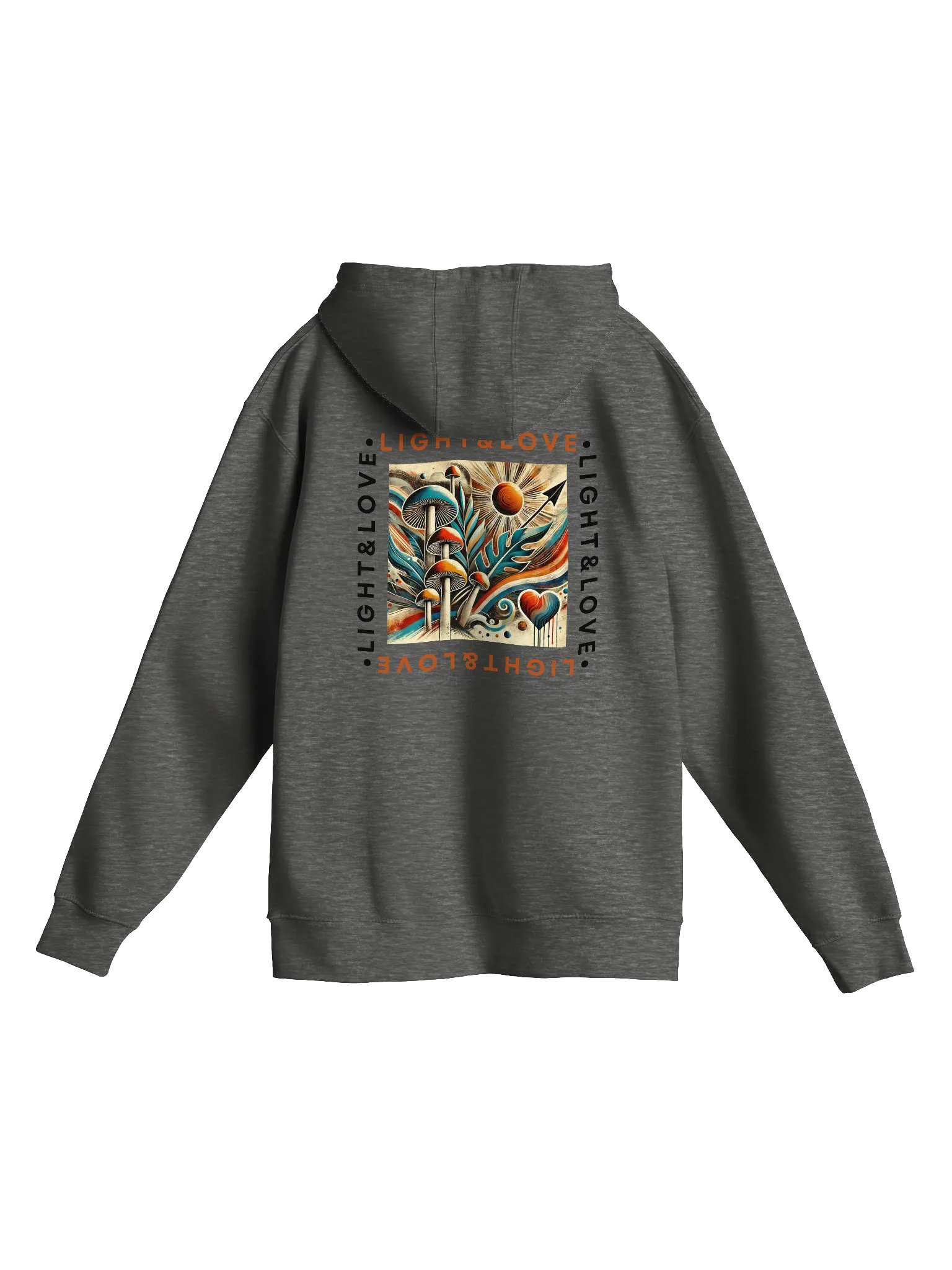 Light & Love Hoodie: Abstractly Speaking of Expressionism product image (2)