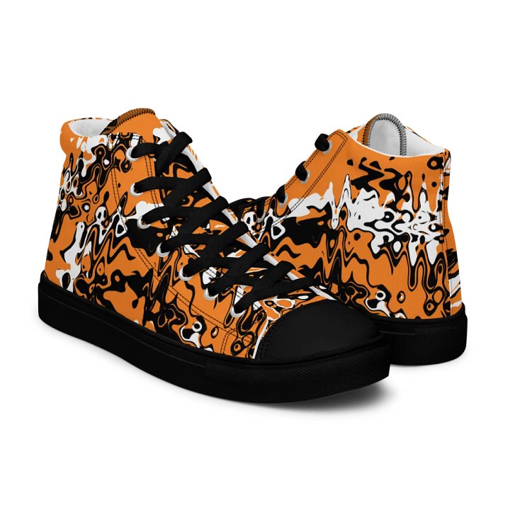 cyberorange high top canvas shoes (womens) product image (1)