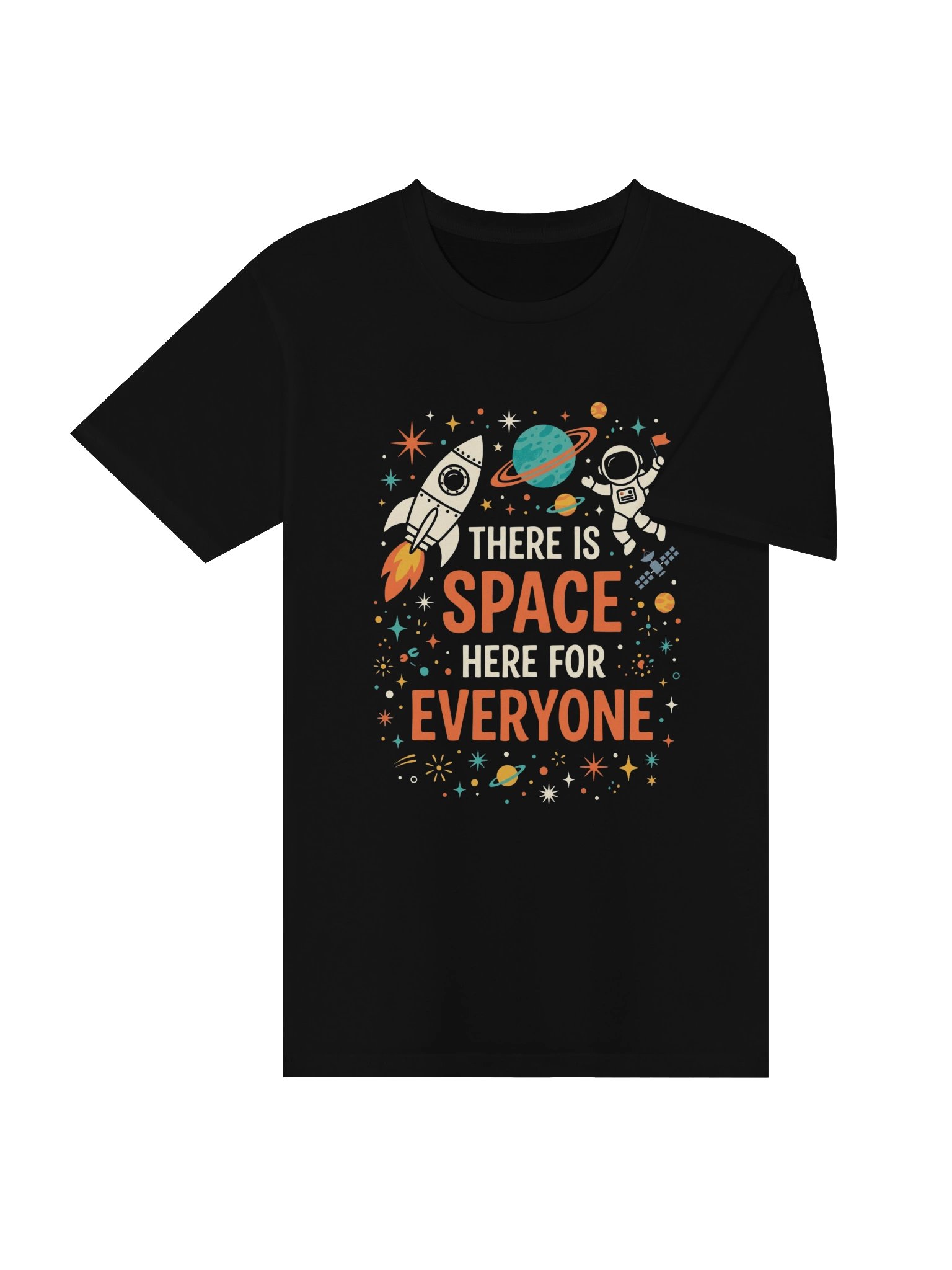 There is Space Here for Everyone Inclusion Teacher T-Shirt product image (33)