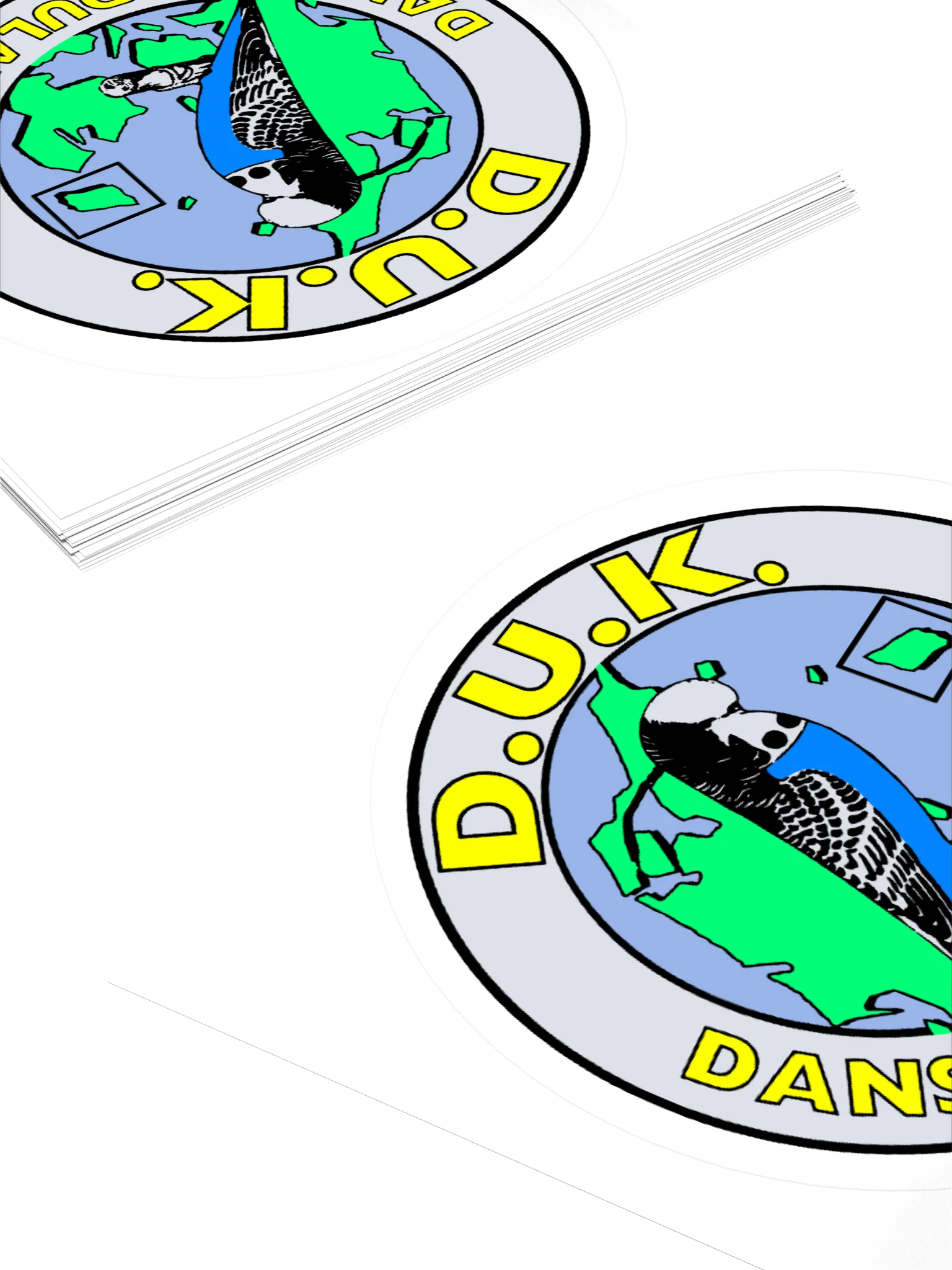Dansk Undulat Klub - Sticker product image (10)