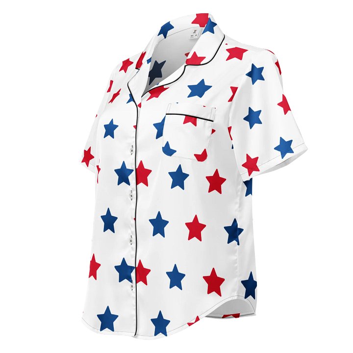 Stellar Dreams Satin Pajama Top product image (1)