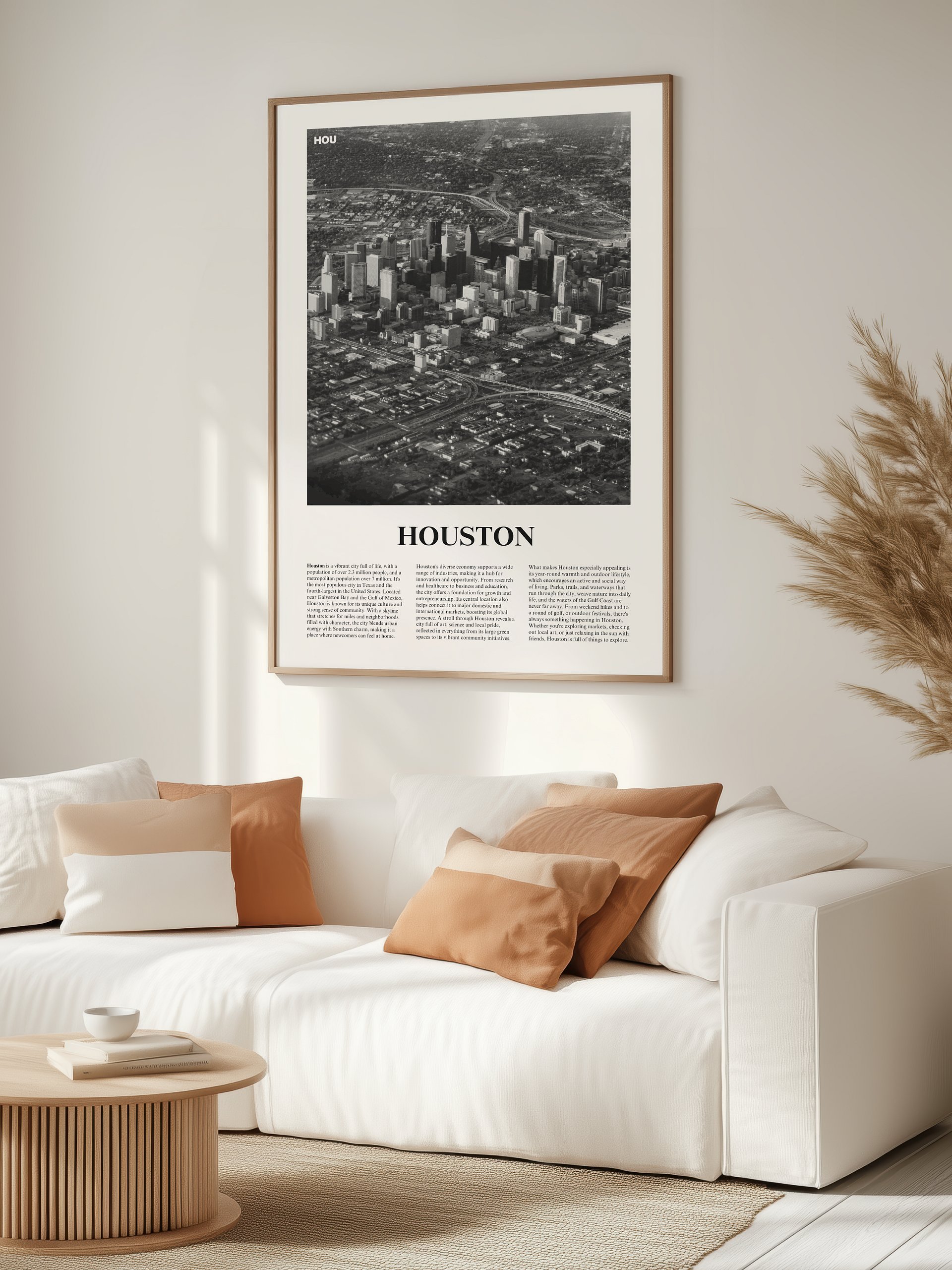 Houston 01 Newspaper Poster product image (3)