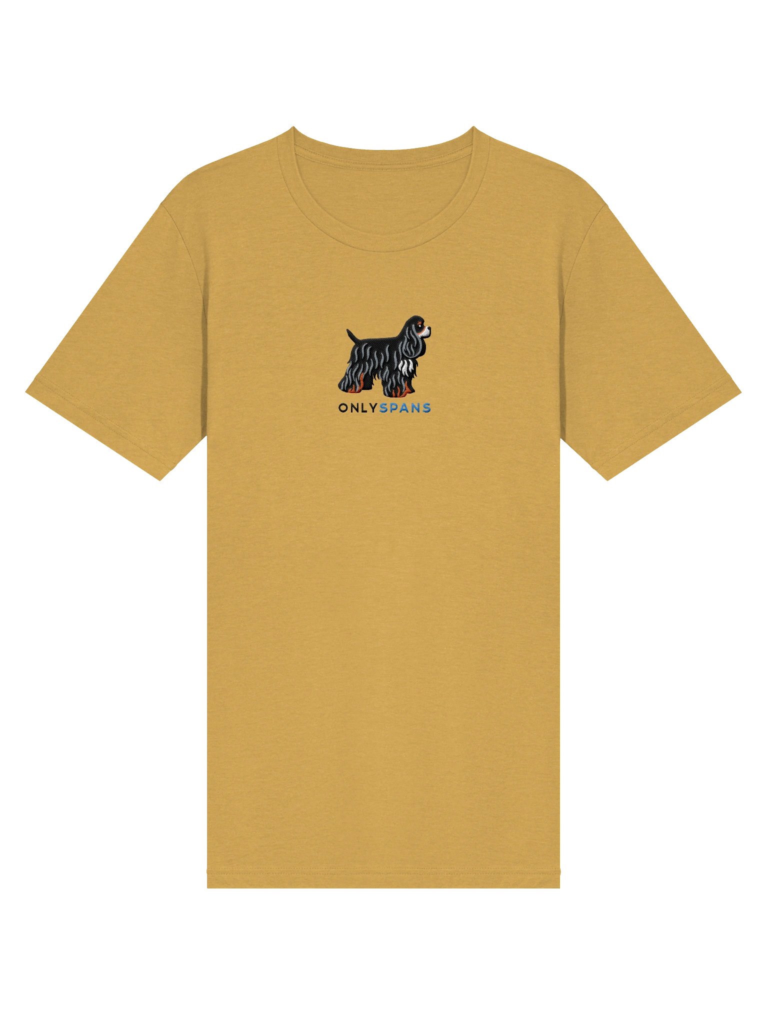 Only Spans T-Shirt(Embroidered) of an American Cocker Spaniel(Tricolor) product image (51)