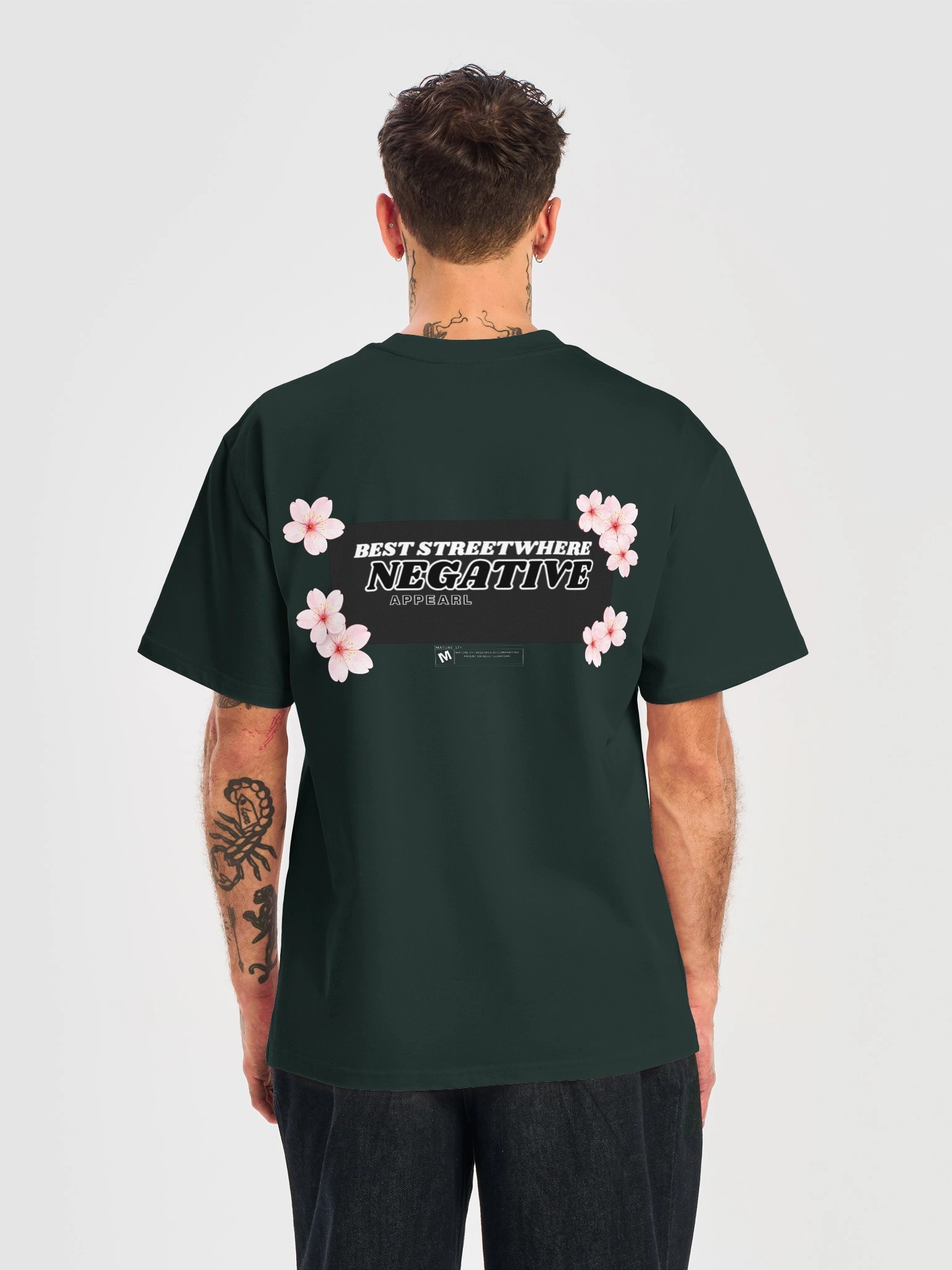 Promo shirt-Black Heavyweight Tee product image (6)