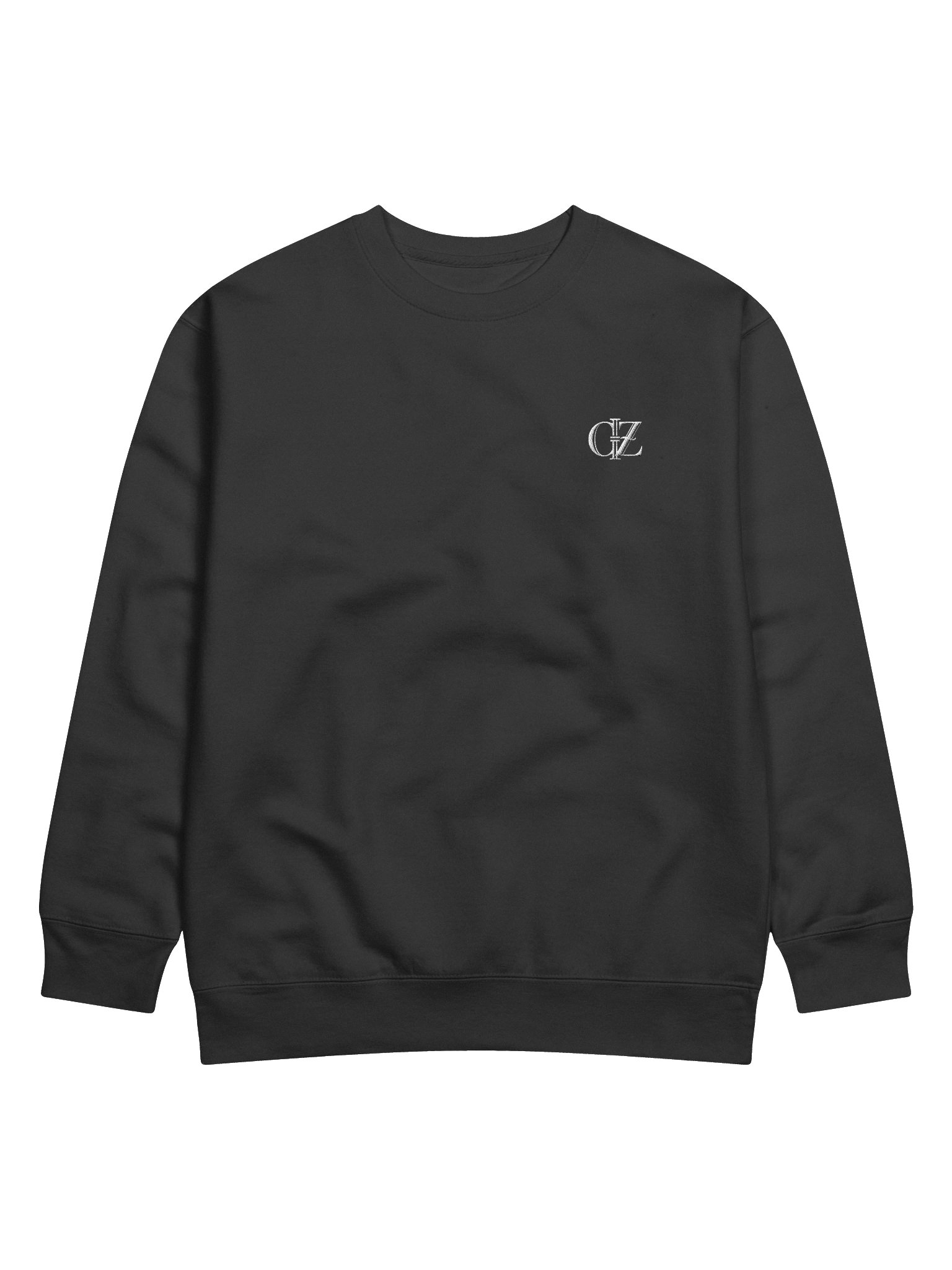Vintage Distressed Interconnected CZ Sweatshirt product image (1)