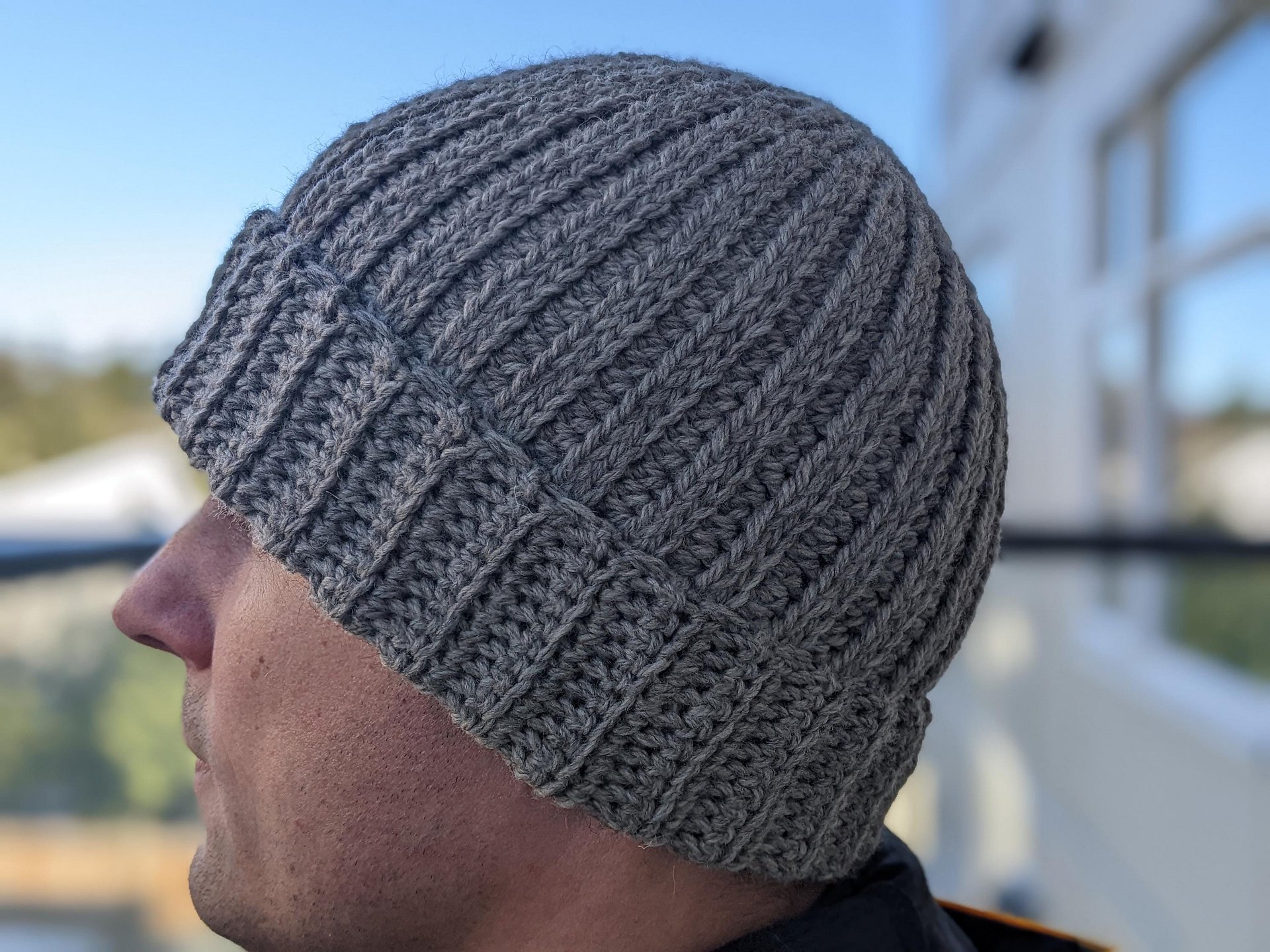 Nordic Trail Crochet Men's Hat Pattern product image (5)