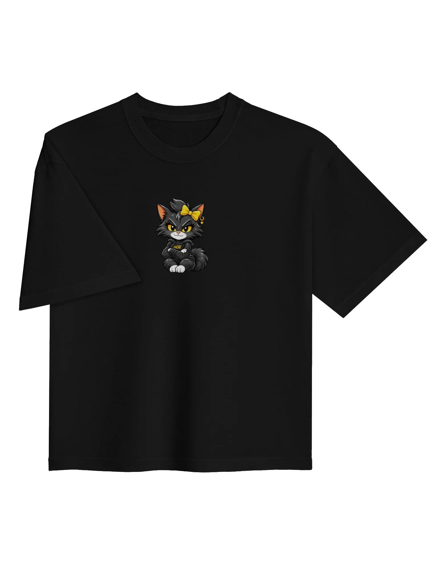 Female daCAT Boxy Tee product image (3)