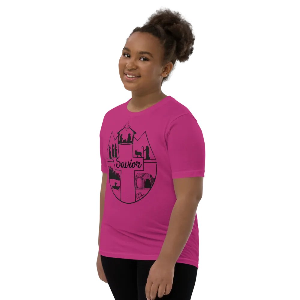 Kids Hand Drawn Savior's Journey T-Shirt product image (5)