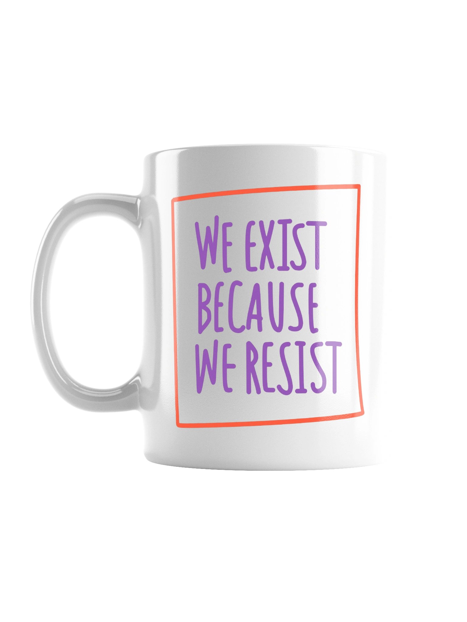 We Exist White Mug product image (1)