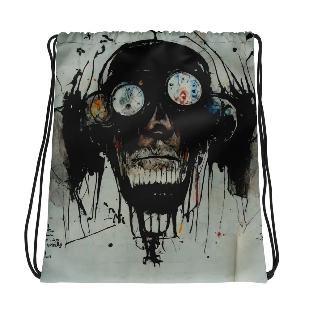 Graffiti Goggles All-Over Drawstring Backpack product image (1)