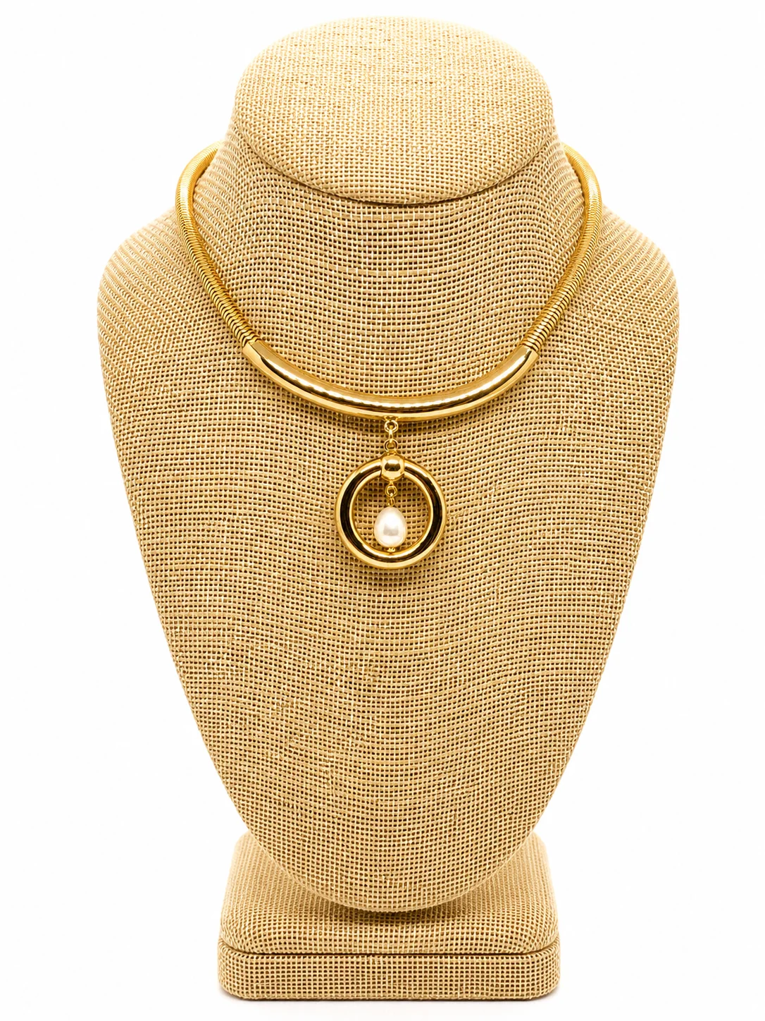 Orbit Pearl Choker Necklace product image (1)