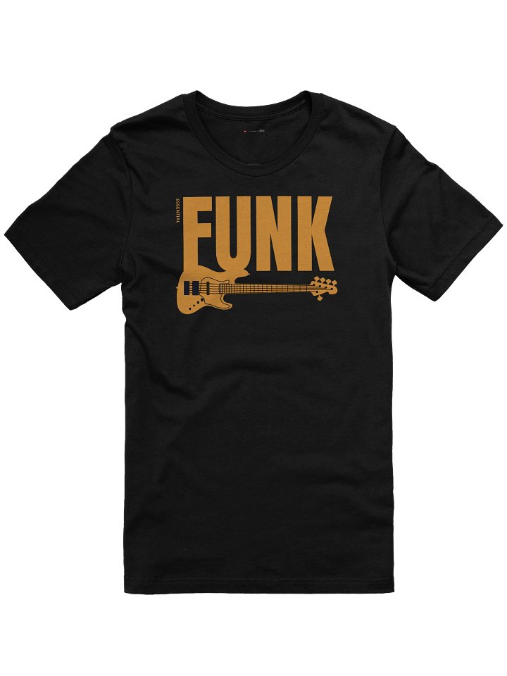 5-String FUNK Bass T-Shirt – Premium Deep Groove Tee for Extended Range Bassists product image (1)