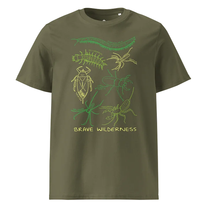 Creepy Crawlies Organic Unisex T-Shirt product image (25)