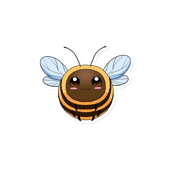 Blushing Buzz Die-Cut Magnets product image (2)