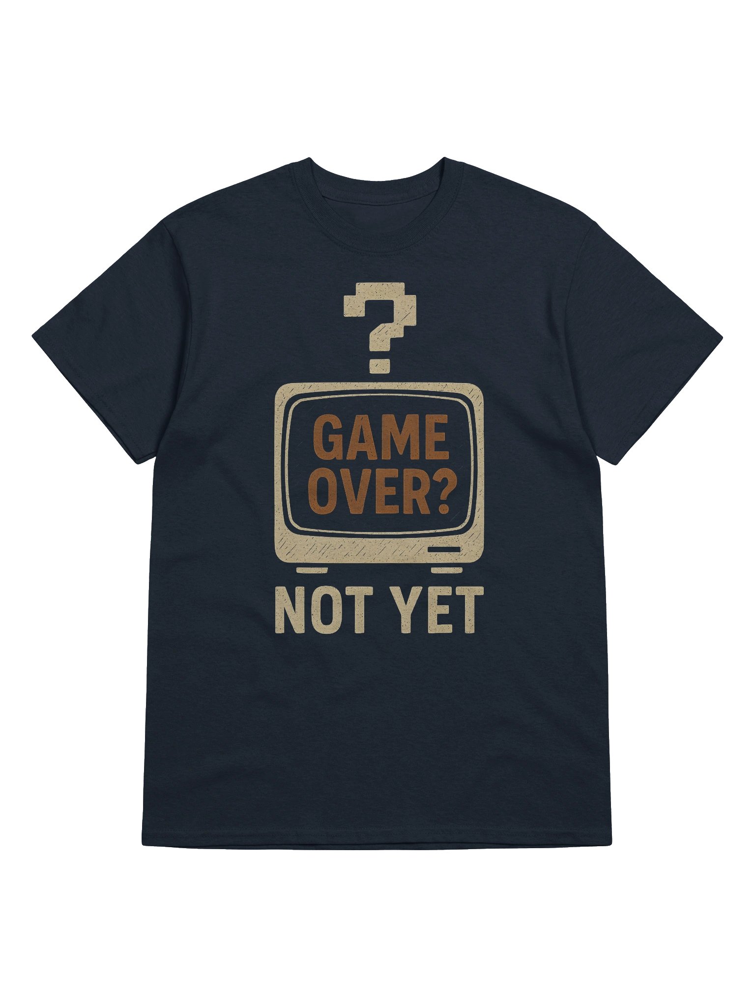 Game Over? Not Yet — Retro Gamer Motivation Tee product image (5)