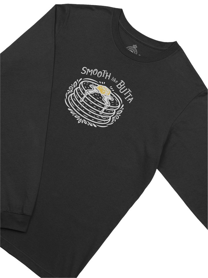 Smooth like Butta long-sleeve tee (dark) product image (1)
