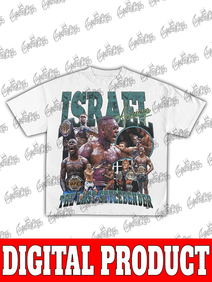 Israel "The Last Stylebender" Adesanya UFC Champion Vintage MMA Bootleg Graphic product image (2)