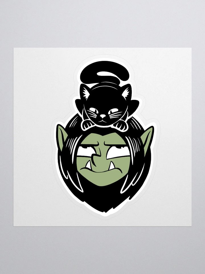 Drafli and Cat Sticker product image (1)