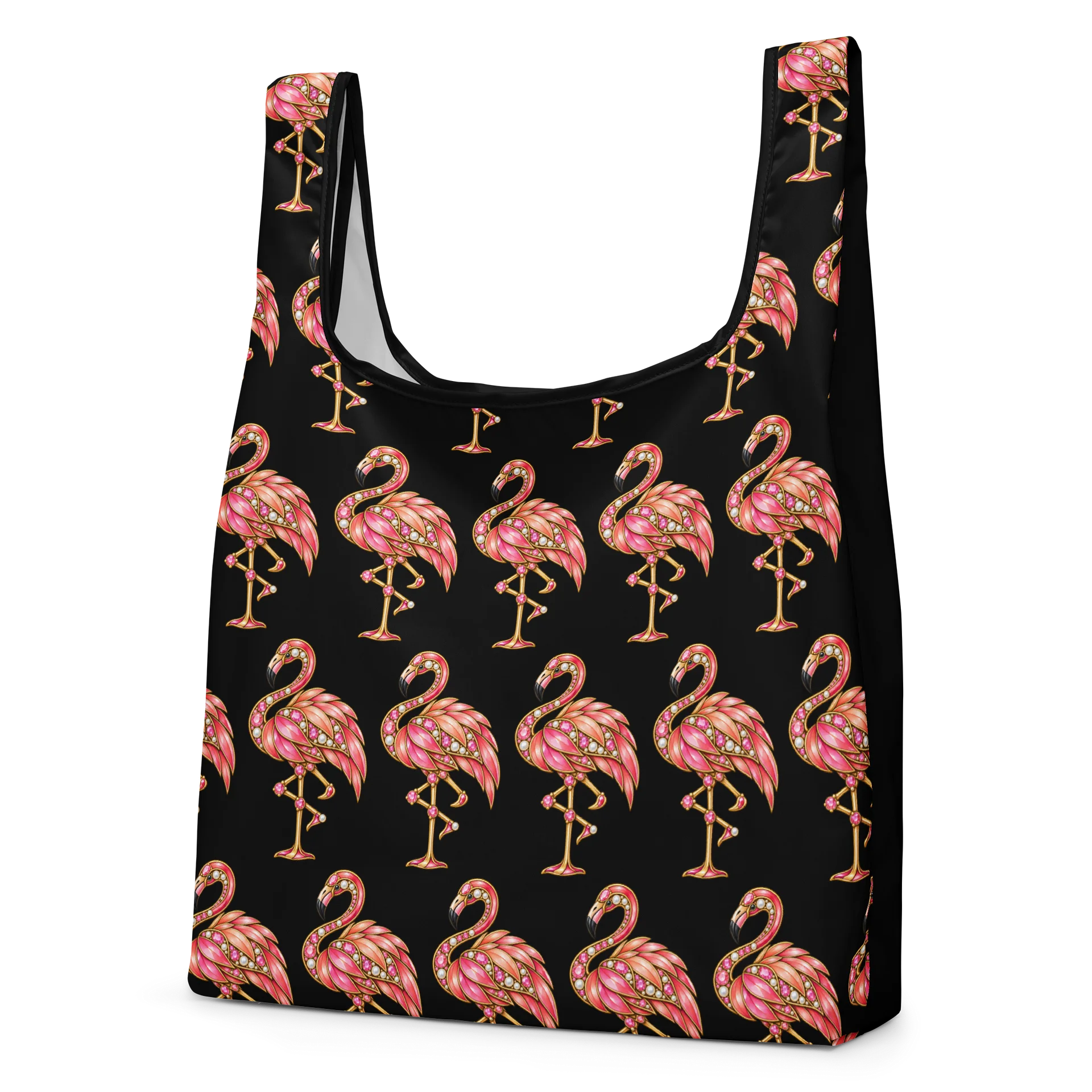 Flamingo Brooch Design Tote Bag product image (2)